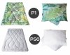 Kołdra poliestrowa całoroczna 160x200 + 2 poduszki 50x60 ProduktPolski